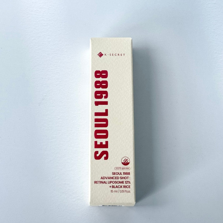 [NEW] K-SECRET SEOUL 1988 Advanced Shot: Retinal Liposome 12% + Black Rice, 15mL