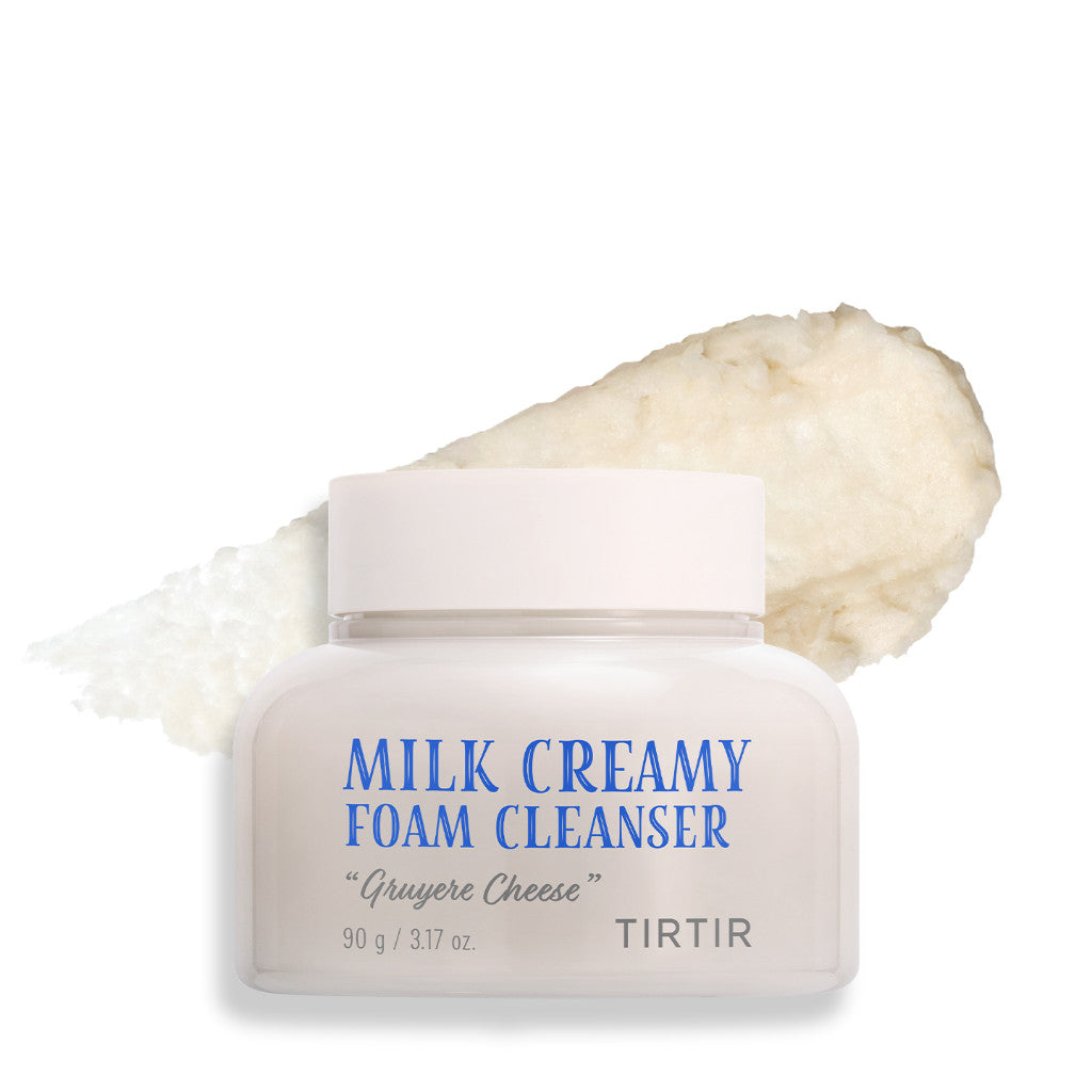 TIRTIR Milk Creamy Foam Cleanser 90g │ Gruyere Cheese Edition