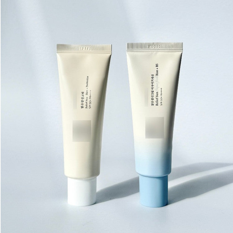 Relief Sun: Rice & Probiotics / Aqua-Fresh, 50ml (2 Types) │ SPF50+ PA++++