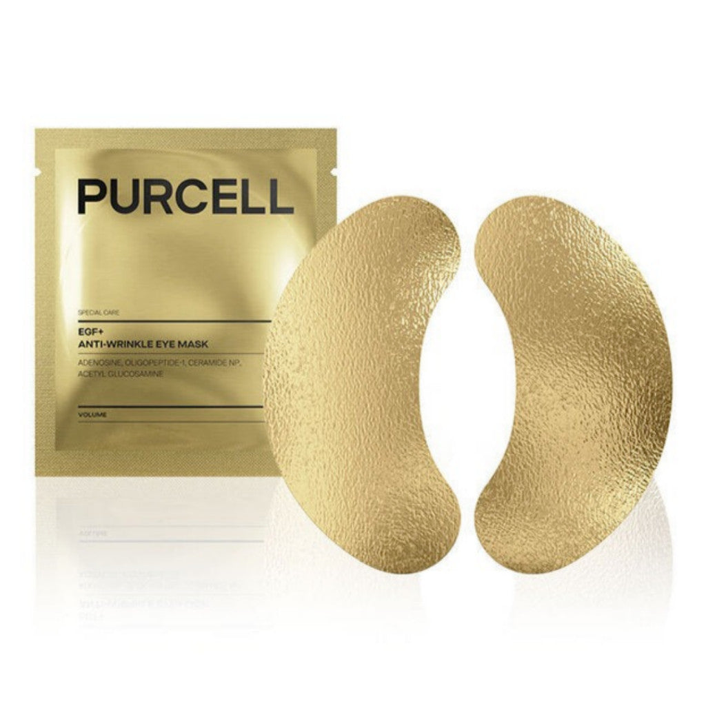 Mascarilla para ojos PURCELL (EGF+ Antiarrugas / Niacinamida 2% Iluminadora intensiva) 1 par 3g (3 opciones)