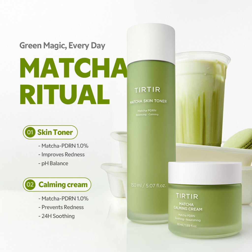 [NEW] TIRTIR Matcha Skin Toner, 150ml │ Matcha PDRN Balancing · Calming