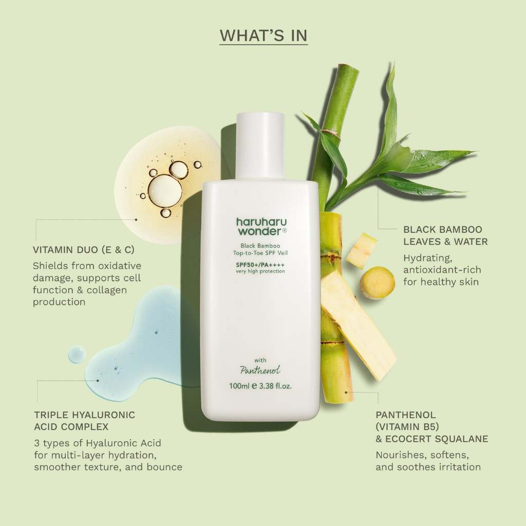 haruharu wonder Top-To-Toe SPF Veil SPF 50+ PA++++ 100ml