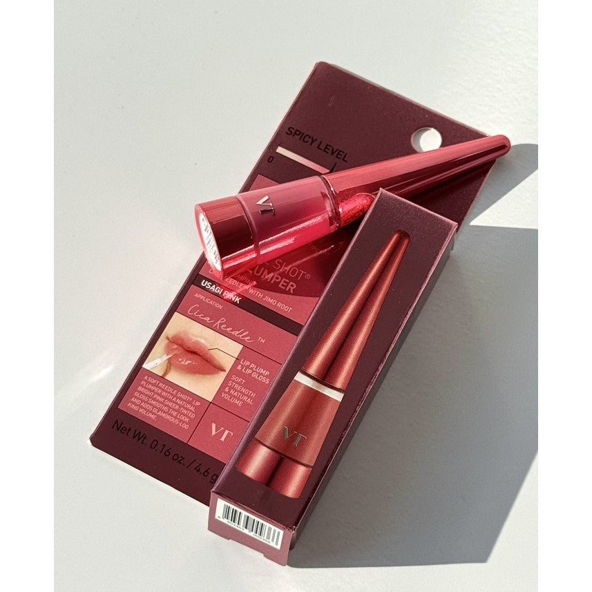[NEW] VT COSMETICS Reedle Shot Lip Plumper │ Crystal / Twinkle / Usagi Pink / Rose Berry(4Types)