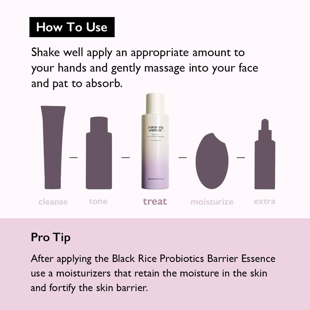[MINI] HARUHARU WONDER Black Rice Probiotics Barrier Essence 30ml