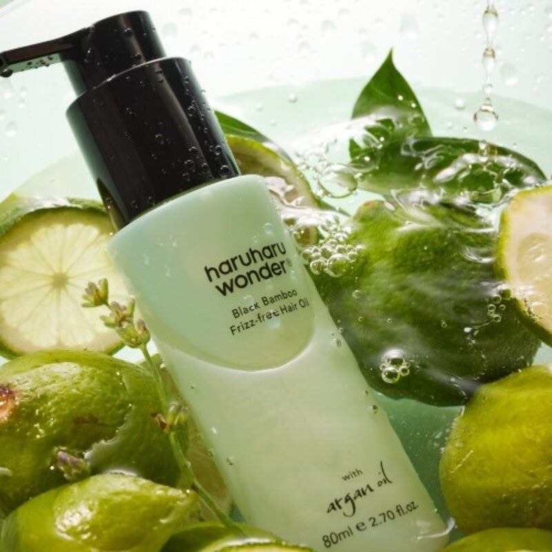 HARUHARU WONDER Black Bamboo Frizz-Free Hair Oil 80ml