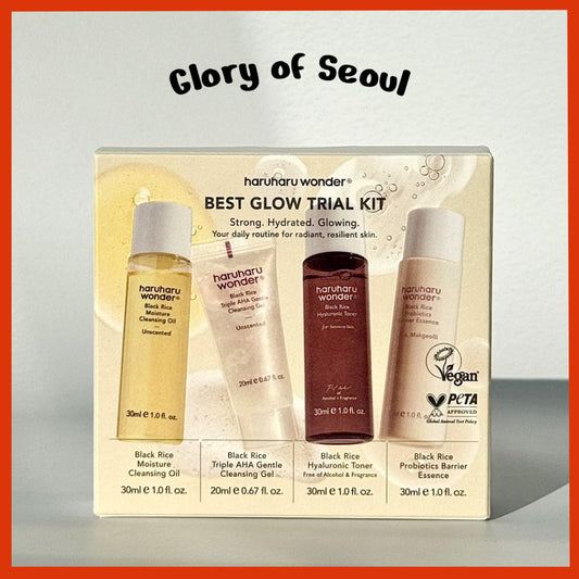 HARUHARU WONDER Best Glow Trial Kit