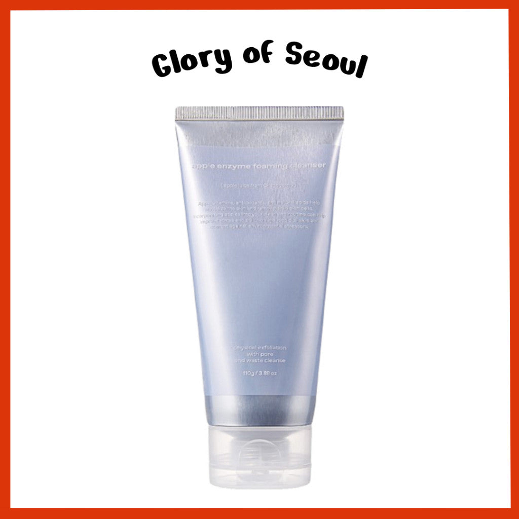 Limpiador espumoso de enzimas de manzana GLOW, 110g / 13g (Mini)