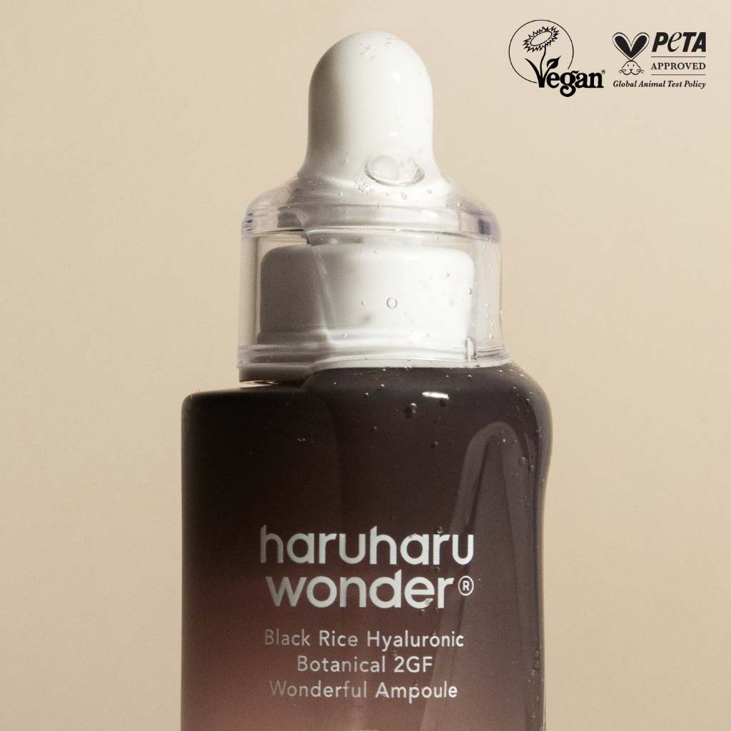 haruharu wonder Black Rice Hyaluronic Botanical 2GF Wonderful Ampoule 30ml