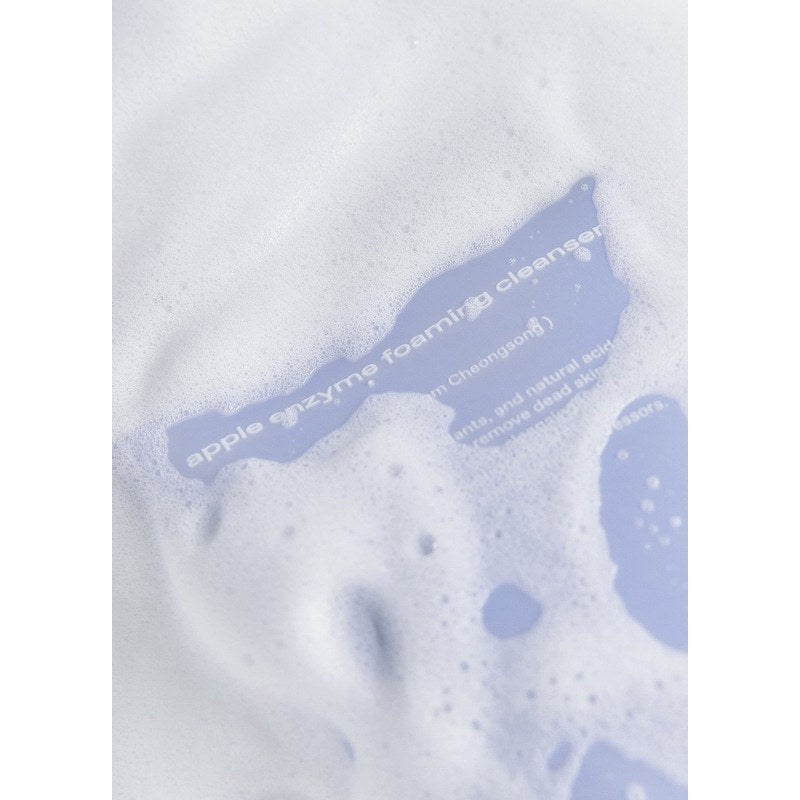 Limpiador espumoso de enzimas de manzana GLOW, 110g / 13g (Mini)