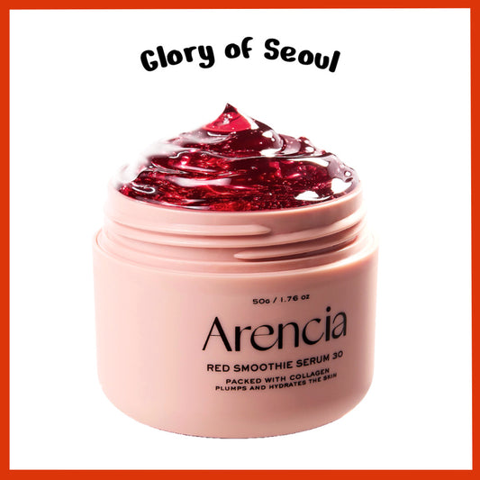 ARENCIA Red Smoothie Serum 30, 50g │Smoothing and Refining ― Collagen + Niacinamide & Peptide