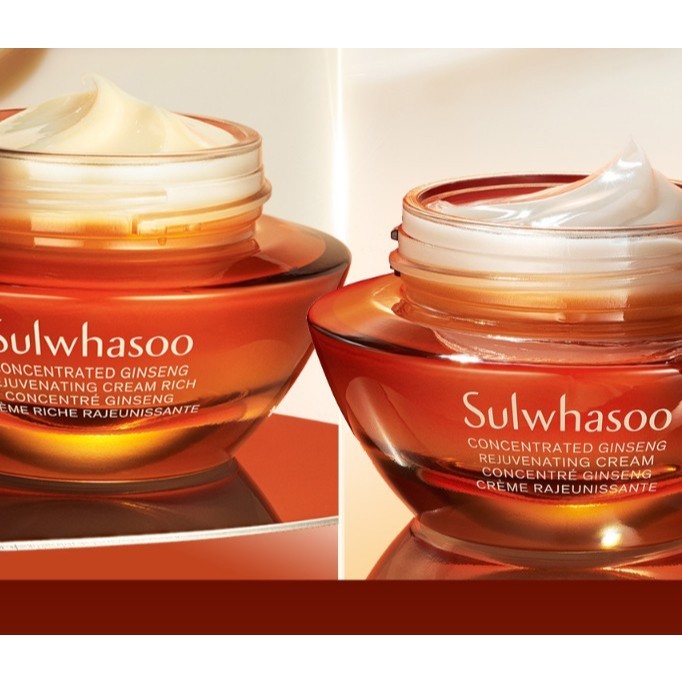 Sulwhasoo Concentrated Ginseng Rejuvemating Cream 30ml (2 Options) │ Original / Rich