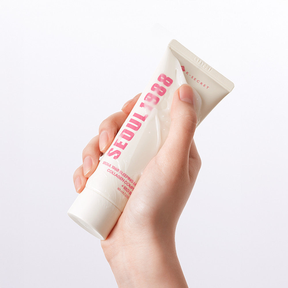 [NEW] K-SECRET SEOUL 1988 Sleeping Mask : Collagen Complex 7 + Red Bean, 60ml