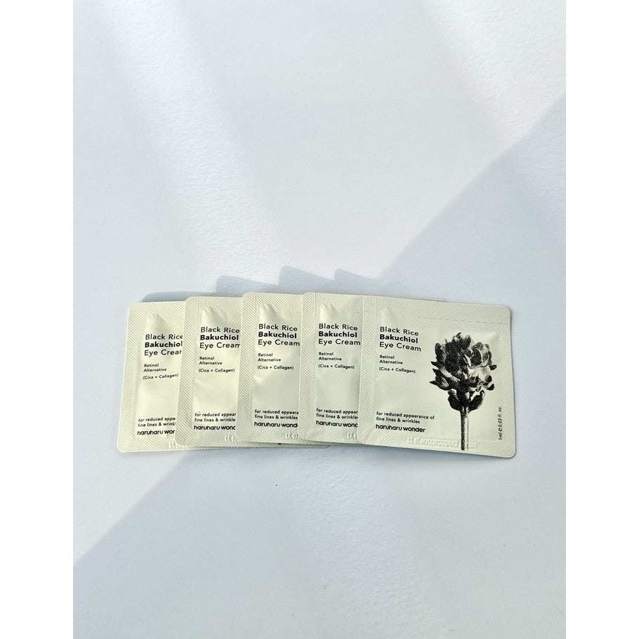 [SAMPLE] HARUHARU WONDER Black Rice Eye Cream, Barrier Essence 5pcs