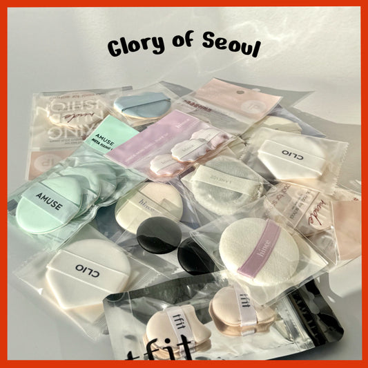 [Glory of Seoul] Korean Beauty RANDOM Puff 1ea (Not a Set)