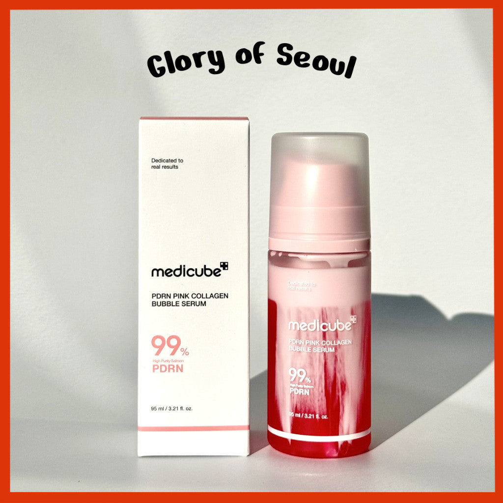 Medicube PDRN Pink Collagen Bubble Serum 95mL