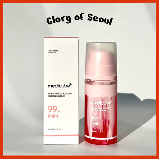 Medicube PDRN Pink Collagen Bubble Serum 95mL