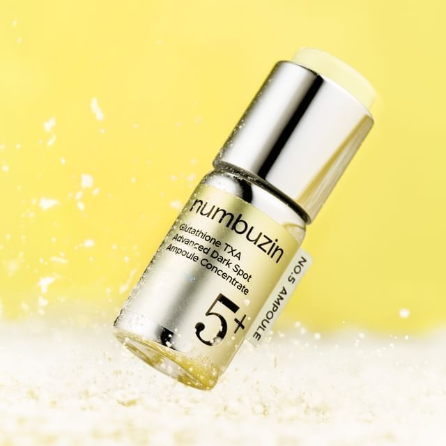 Numbuzin No.5 Ampolla de Glutatión 100 y Ácido Tranexámico para Manchas Oscuras 10g