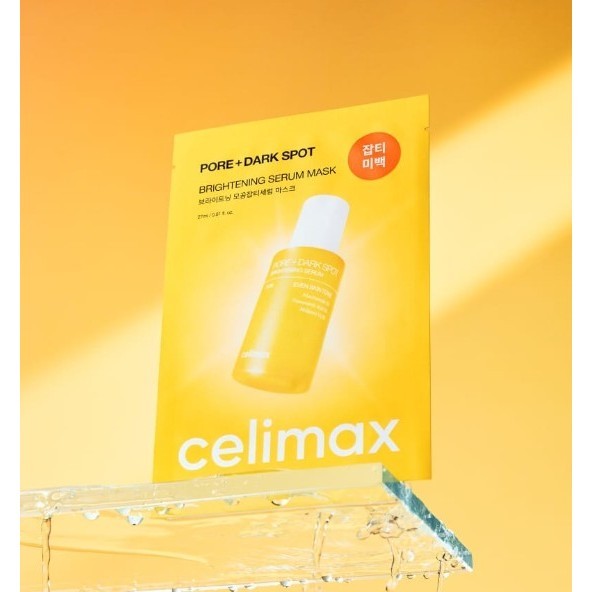 CELIMAX Pore+Dark Spot Brightening Serum Mask 2 Options