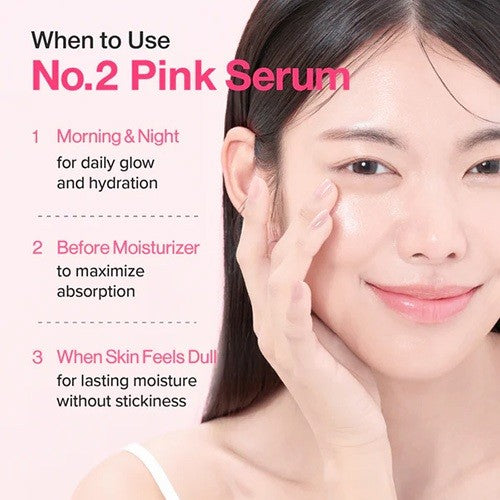 Numbuzin No.2 Rose PDRN Collagen Plumping Serum Duo, 10ml (Mild 1ml*5ea+Intensive 1ml*5ea)