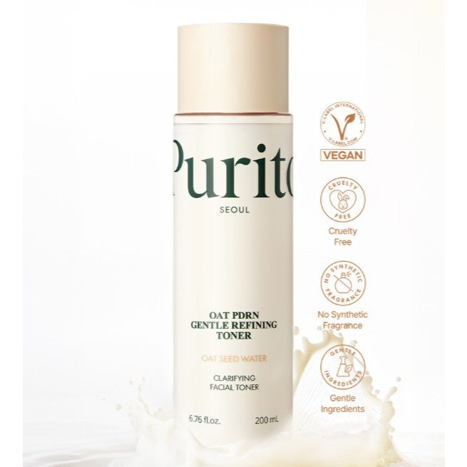 [RENEWED] Tónico Refinador Suave de Avena PDRN PURITO 200ml