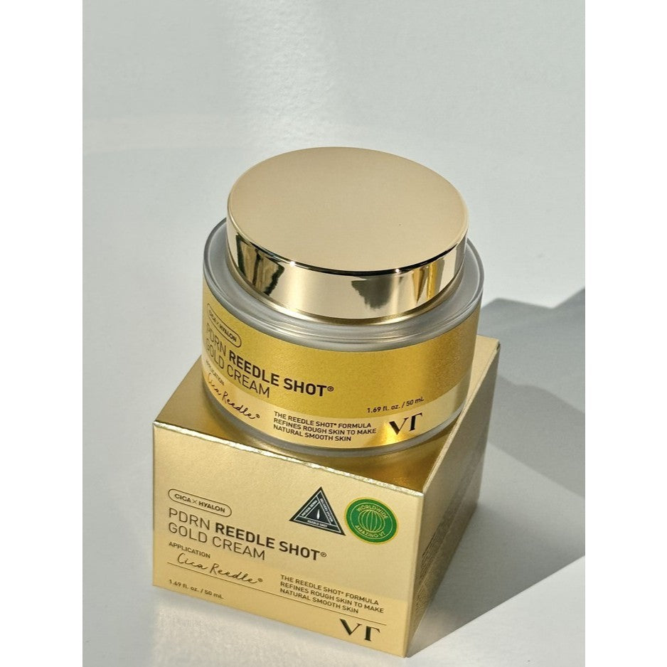 [NEW] VT COSMETICS PDRN Reedle Shot Gold Cream 50ml