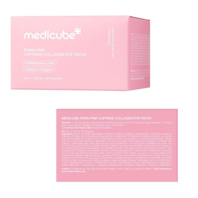 MEDICUBE PDRN Pink Caffeine Collagen Eye Patch 85g