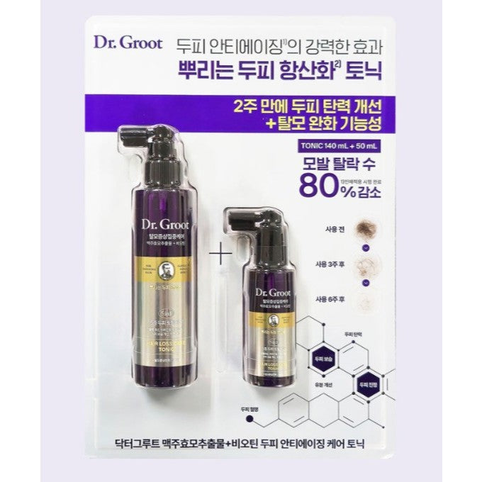 Dr.Groot Scalp Anti-Aging Tonic  50mL, 140mL