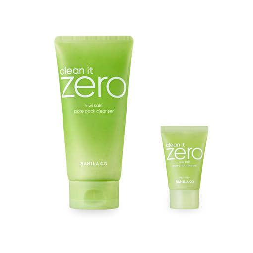 BANILA CO Clean It Zero Pack Limpiador (2 tipos) 180g / 30g │ Fig Berry Humectante / Kiwi Kale Poros