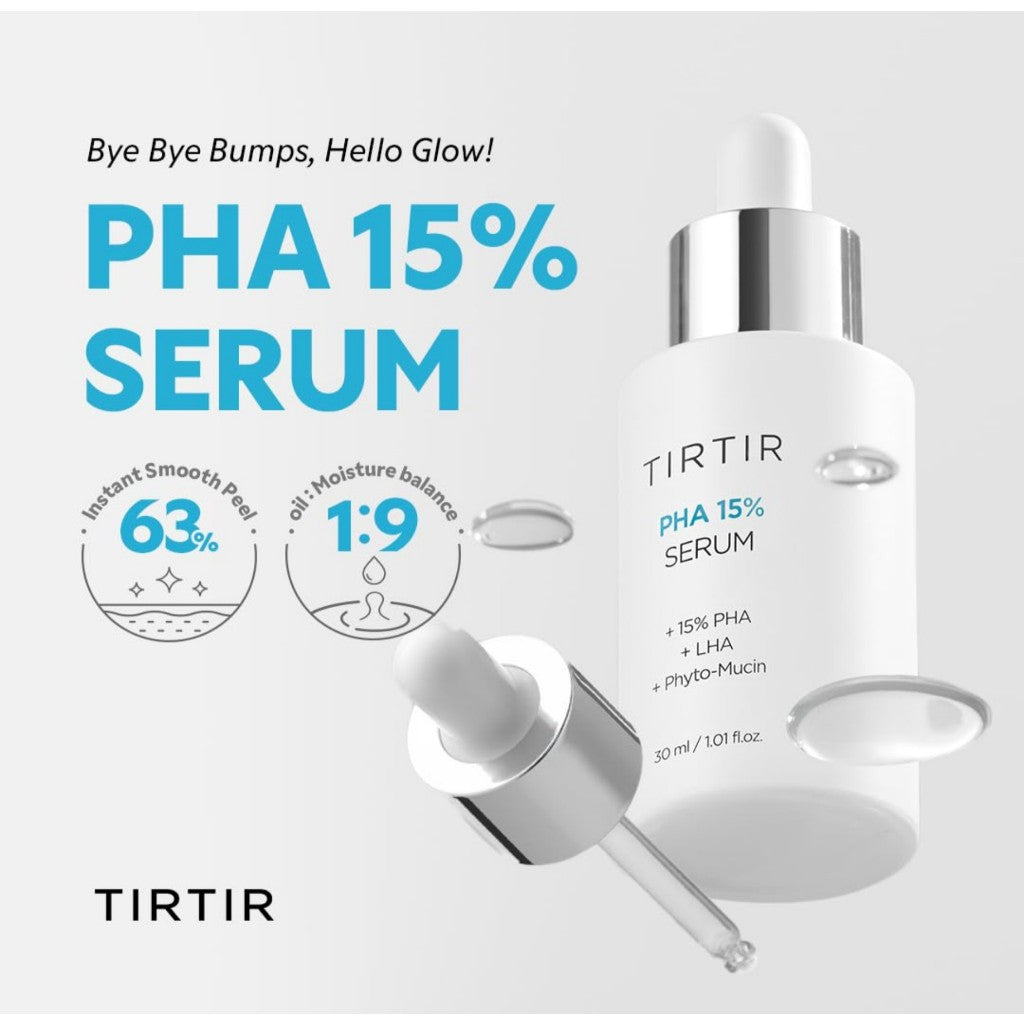 TIRTIR PHA 15% Exfoliating Serum, 30mL