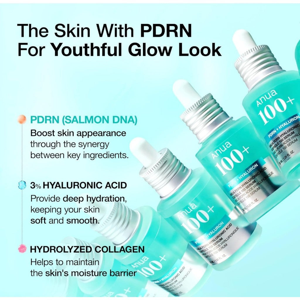 ANUA PDRN Hyaluron Capsule 100 serum 30ml, 50ml