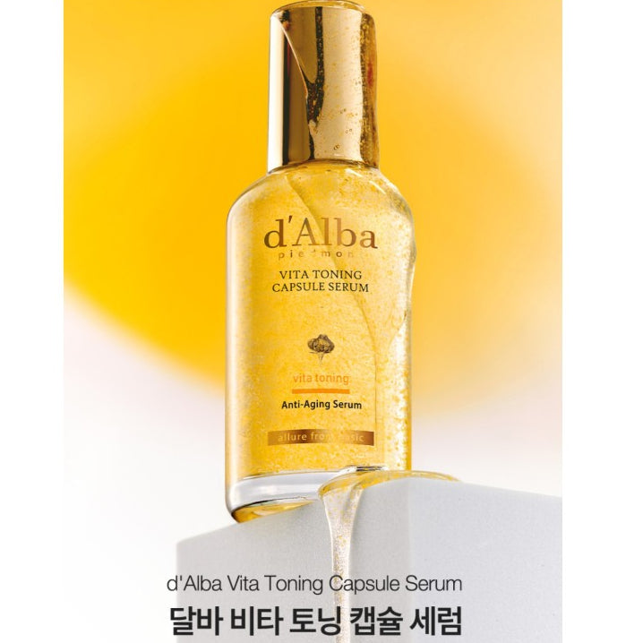 d'Alba Vita Toning Capsule Serum, 100mL