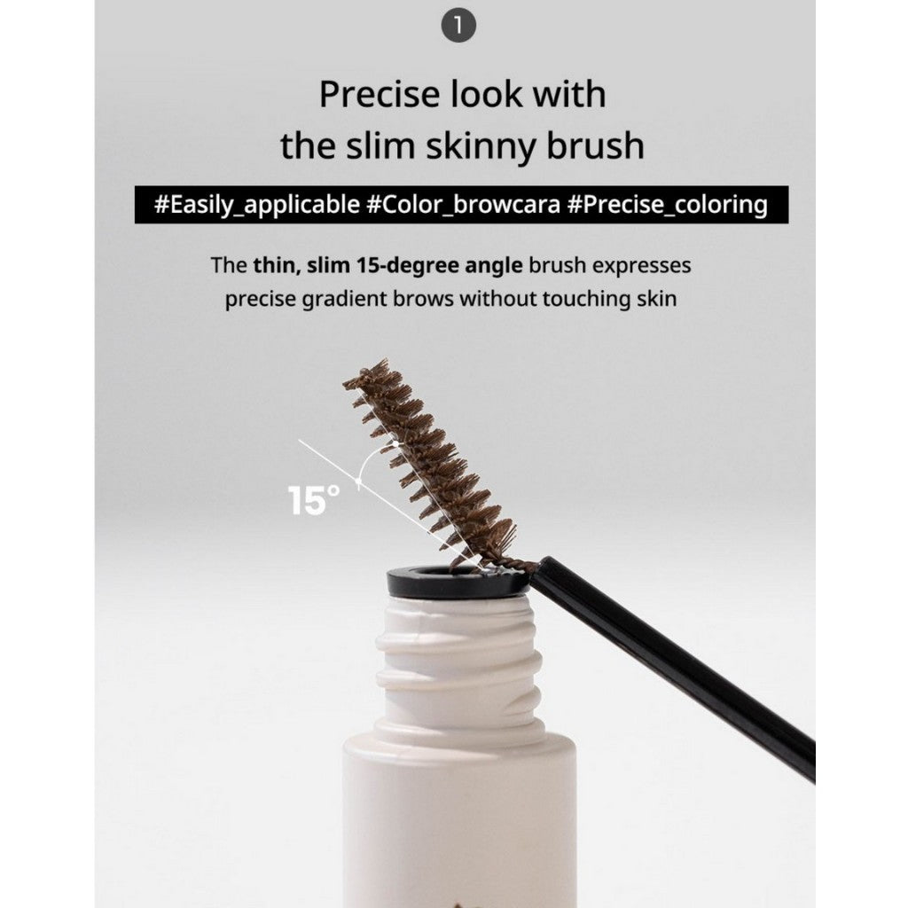 PERIPERA Speedy Skinny Brow Mascara  (8 Colors)