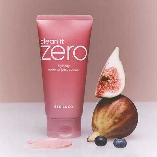 BANILA CO Clean It Zero Pack Limpiador (2 tipos) 180g / 30g │ Fig Berry Humectante / Kiwi Kale Poros