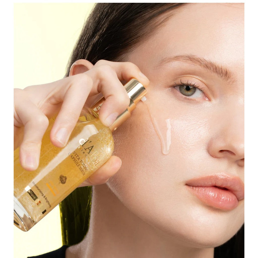 d'Alba Vita Toning Capsule Serum, 100mL