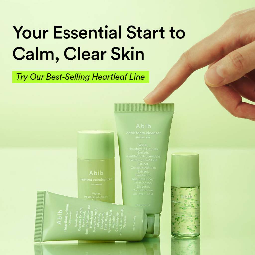 [NUEVO] Kit de prueba calmante Abib Heartleaf