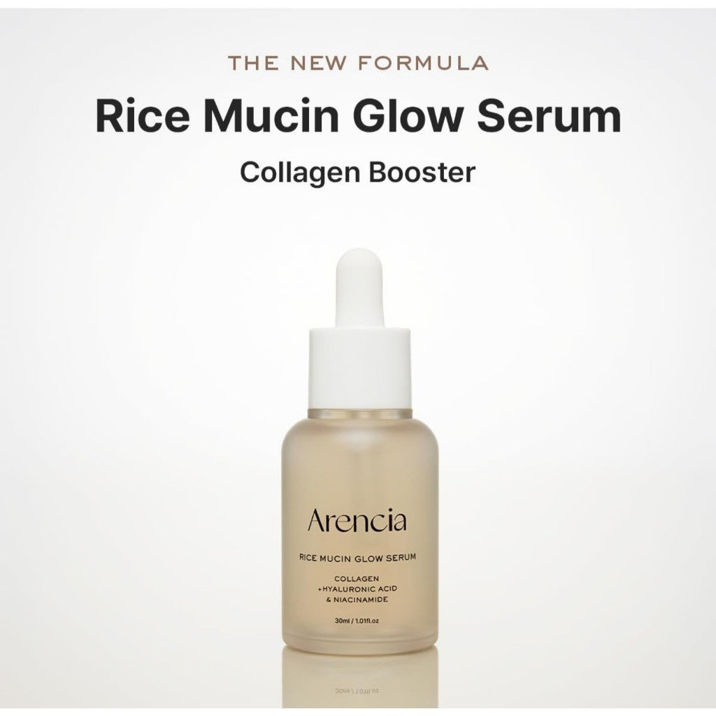 Arencia Rice Mucin Glow Serum, 30mL