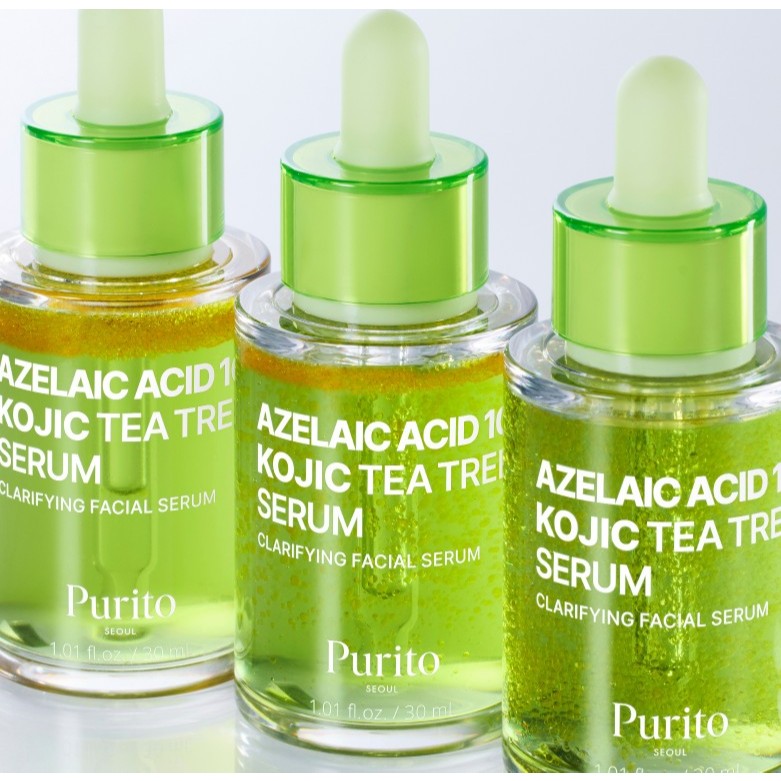 Sérum de ácido azelaico 10, ácido kójico y árbol de té PURITO, 30 mL