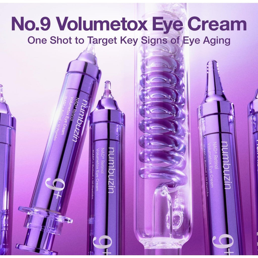 [KIT] Numbuzin No.9 3 Days Eye Care Kit ( No.9 Eye Cream 1mL*3ea + No.9 Eye Patch 8g*3ea)