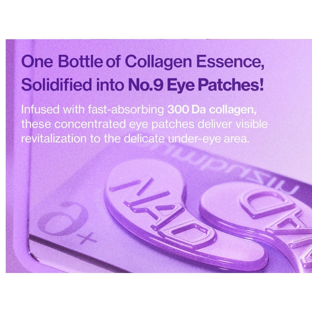 Numbuzin No.9 NAD+ Collagen Under Eye Patches (2 Options)