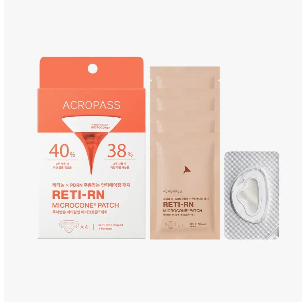 ACROPASS RETI-RN Microcone Patch (2Types) Slim Shaped (6 patches) / T-Shaped (4 patches)