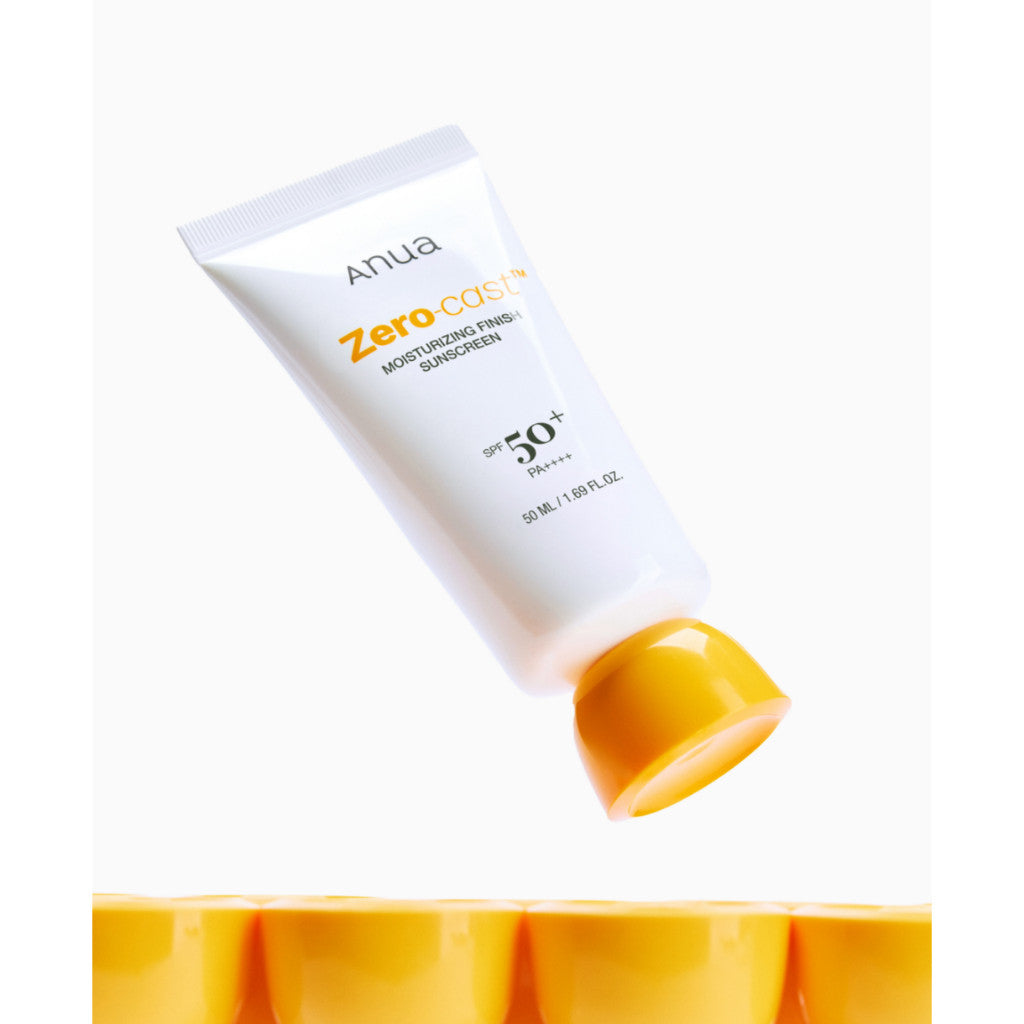 ANUA Zero Cast Moisturizing Finish Sunscreen 50ml SPF50+ PA++++