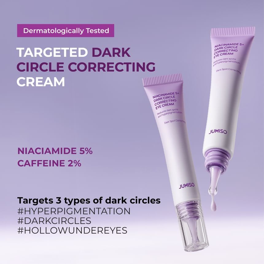 JUMISO Crema correctora de ojeras Niacinamide 5+, 15ml