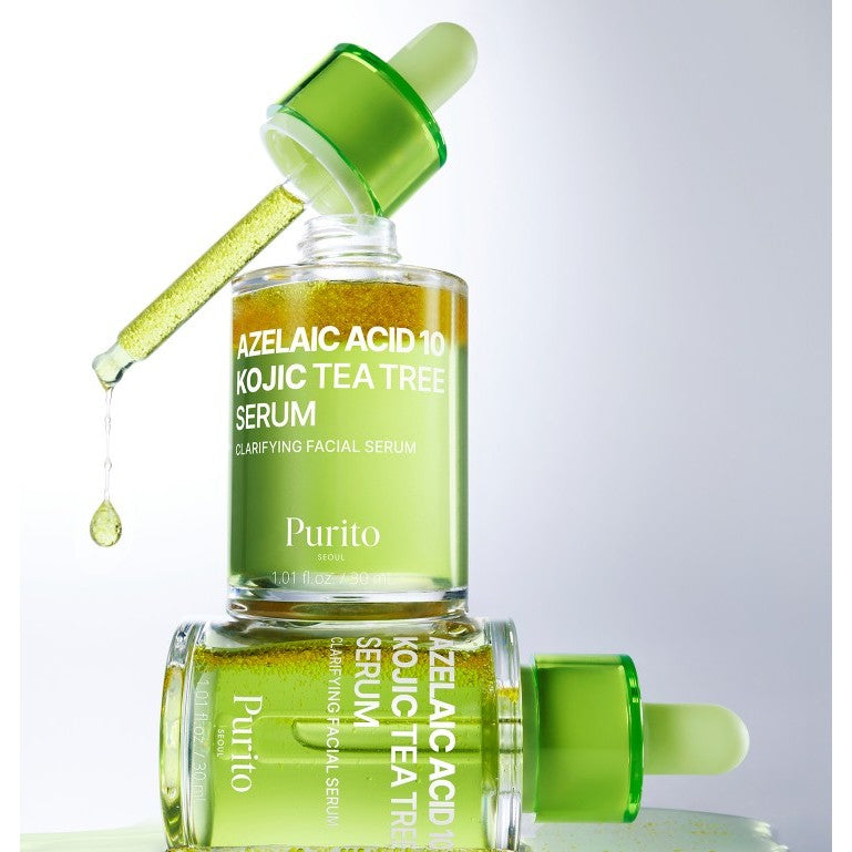 Sérum de ácido azelaico 10, ácido kójico y árbol de té PURITO, 30 mL
