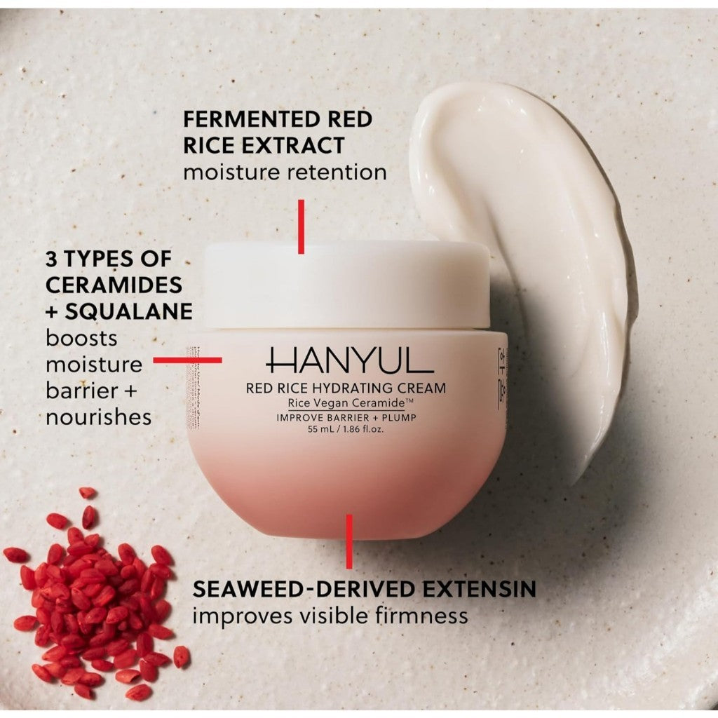 Hanyul Red Rice Hydrating Cream, 55mL