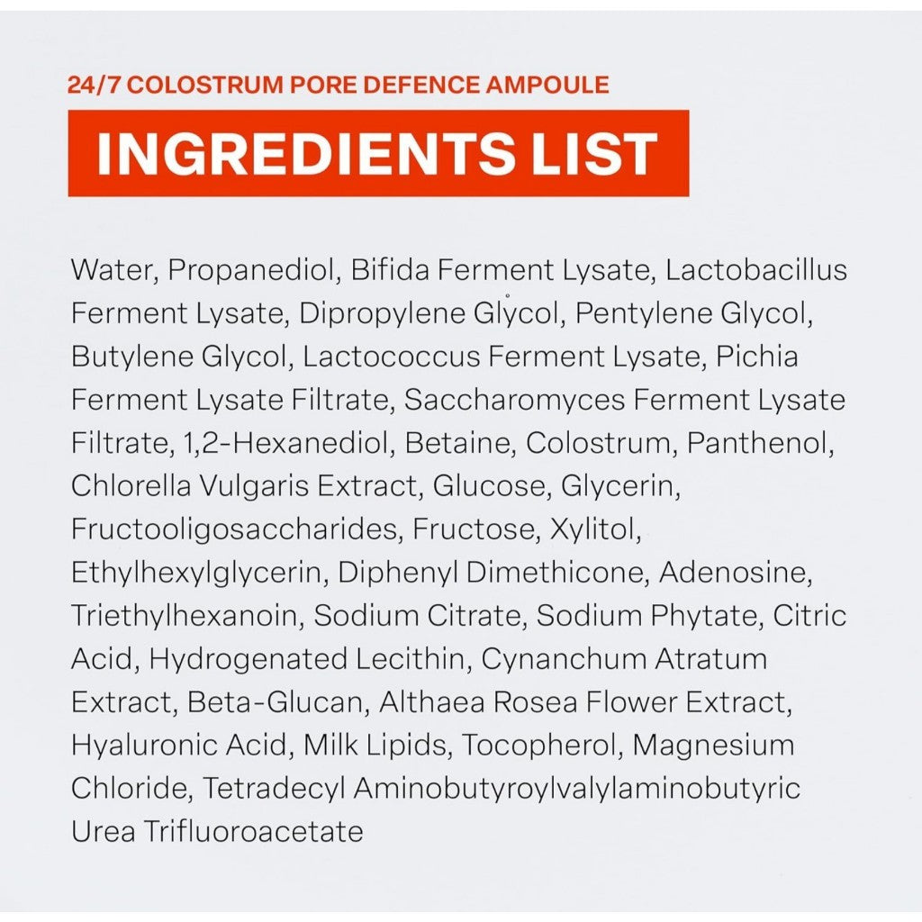 PURCELL 24/7 Colostrum Pore Defence Ampoule with Pixcell Biom 55mL