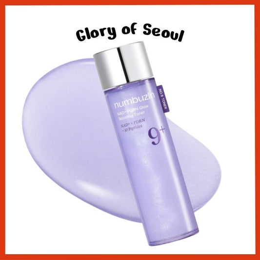 numbuzin No.9 Toner | NAD+ PDRN Glow Boosting Toner, 150mL