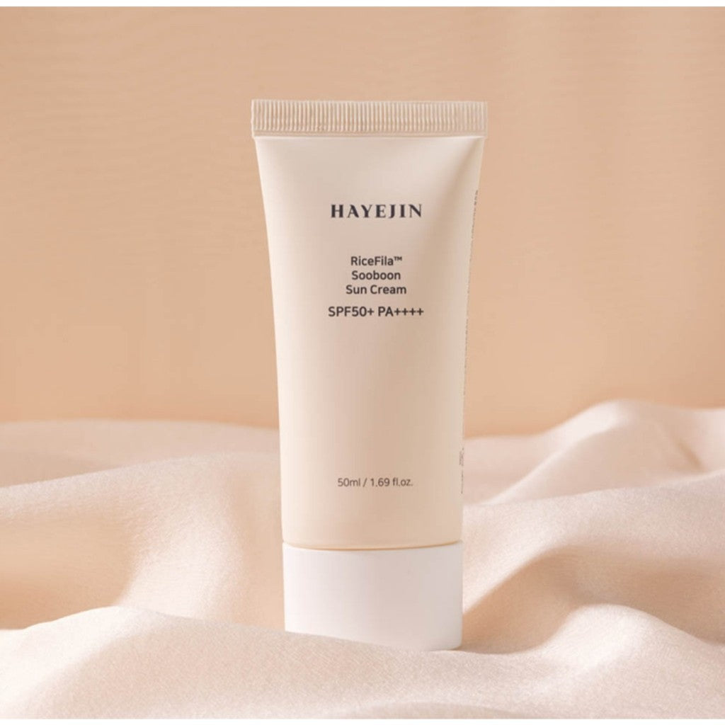 HAYEJIN RiceFila™ Sooboon Sun Cream, 50mL | SPF50+ PA++++