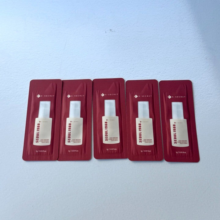 [SAMPLE] K-SECRET SEOUL 1988 Serum : Retinal Liposome 2% + Black Ginseng (5 Pieces)