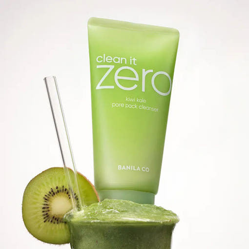 BANILA CO Clean It Zero Pack Limpiador (2 tipos) 180g / 30g │ Fig Berry Humectante / Kiwi Kale Poros