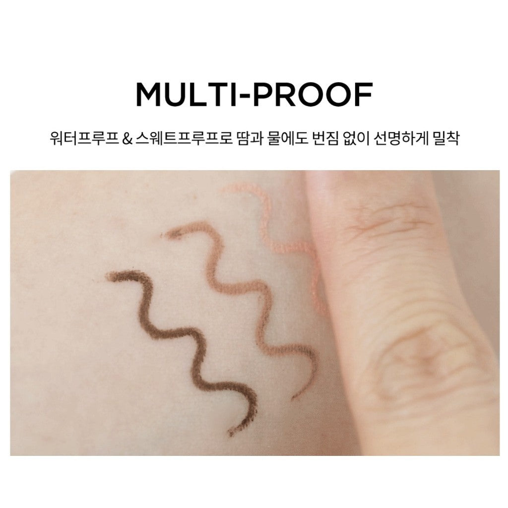 TIRTIR Airslick Pocket Eyeliner, 0.07g | Precision, Long-Lasting & Smudge-Proof